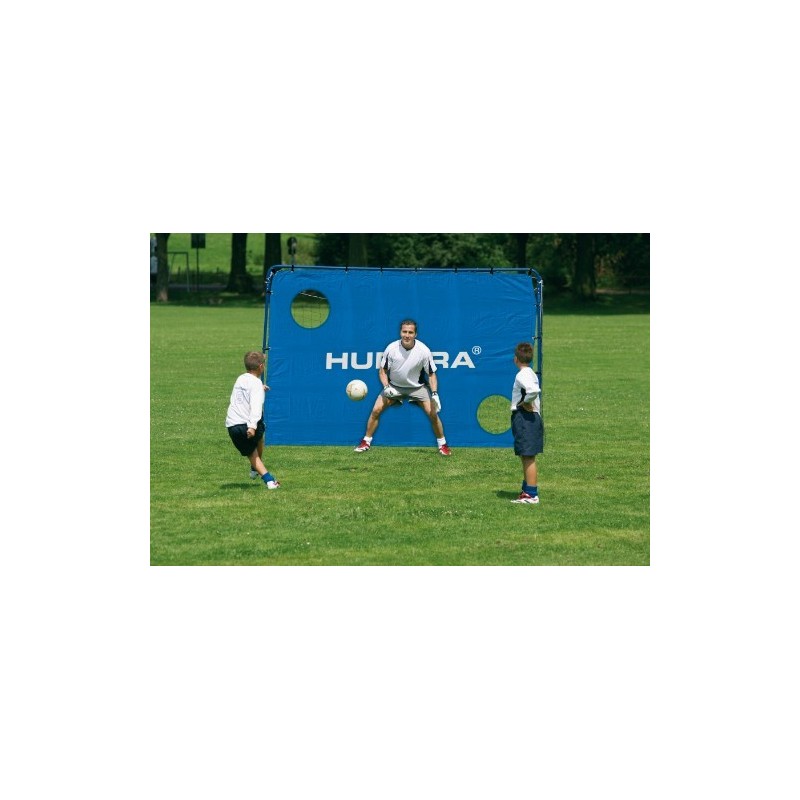 Voetbaldoel 300 x 205 cm voetbalgoal met trainingswand
