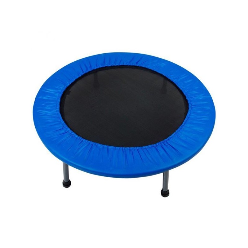 Mini trampoline 101 cm rond blauw