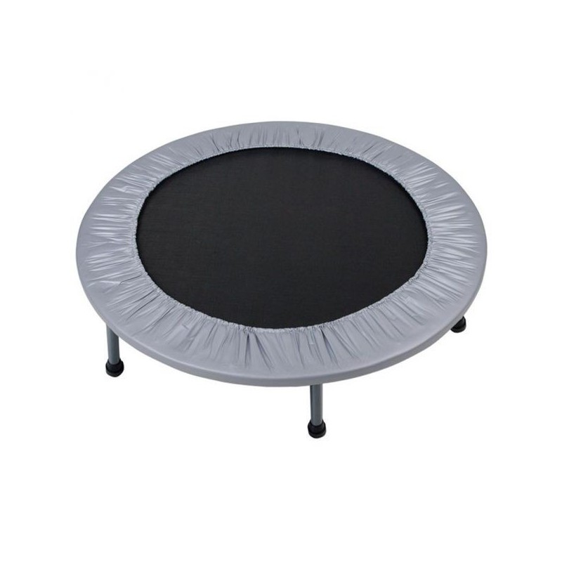 Mini trampoline 101 cm rond grijs