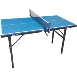 tafeltennistafels buffalo de Lux mini indoor blauw tafeltennistafels pingpong tafel wedstrijd formaat