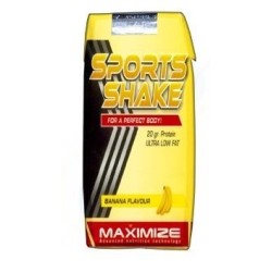 Maximize Sports Shake 12x330ml, drink, voedingssupplement eiwitten, koolhydraten, vitamines en mineralen herstel en energie