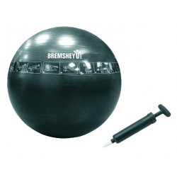 Anti burst Gymball Fitness en Yoga Gymbal Tunturi bremshey, maat 65 cm professionele gym bal