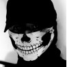 Kkull mask / doodshoofd schedel masker 