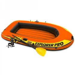 kinder bootjes Set Intex Explorer Pro 300 Opblaasbare Boot rubberboten, rubberboot kopen