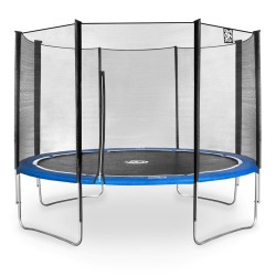 366 cm trampoline met net kopen, veiligheidsnet, Jumpline blauw