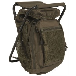 Backpack met kruk 20L Olive Green